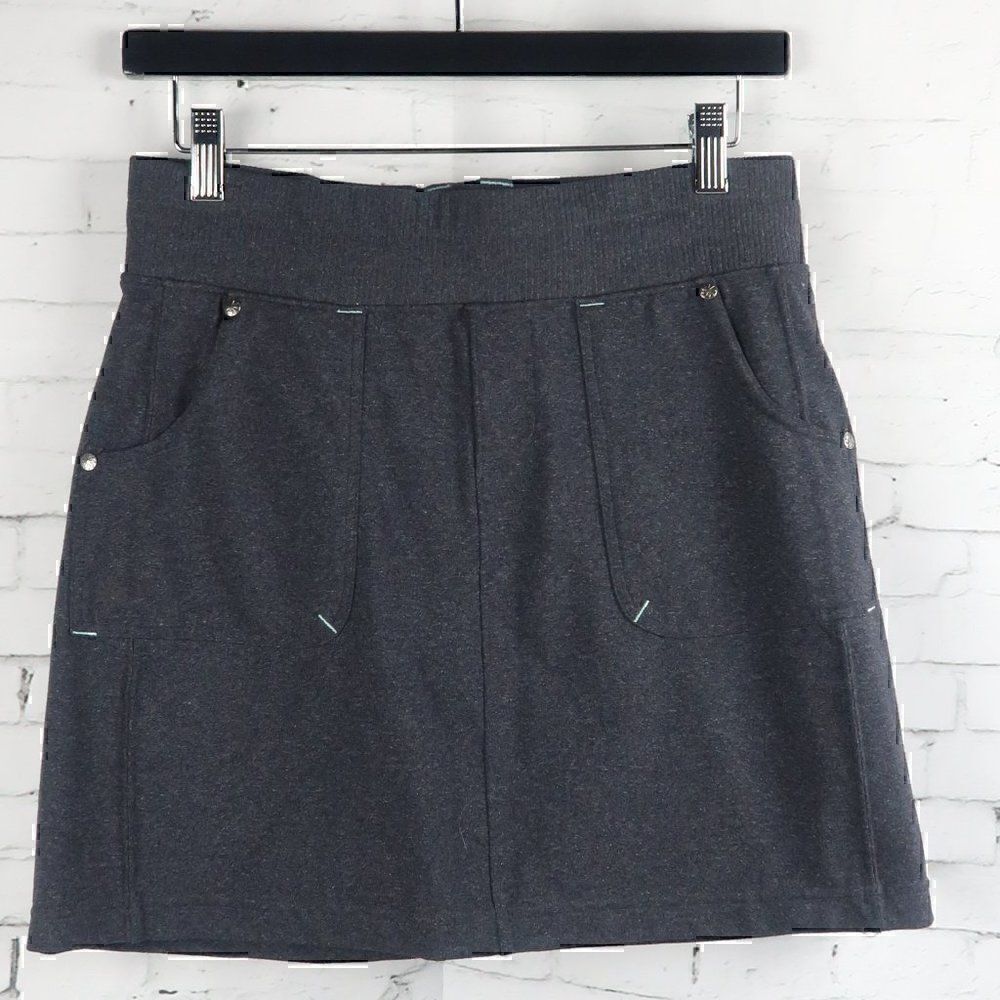 ATHLETA GREY SOHO SKORT SIZE SMALL TALL